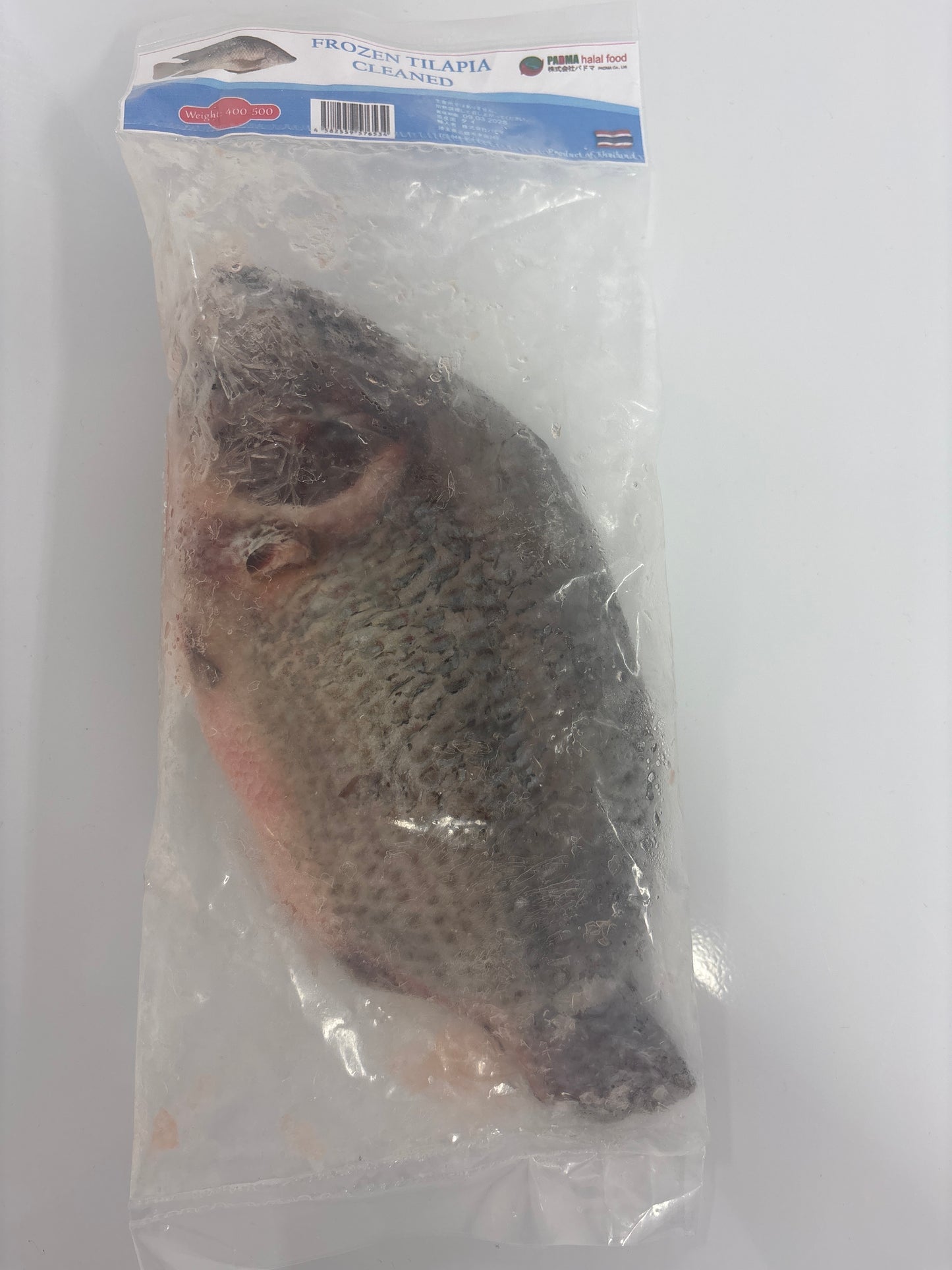 Padma_Frozen Tilapia Cleaned_400_500g
