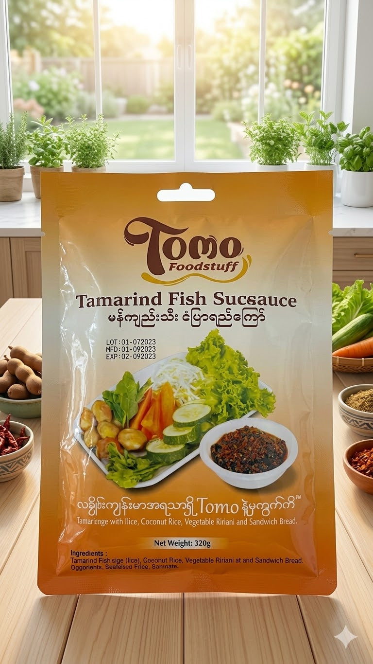 Tomo_Fried Fish Sauce with Tamarind_320g