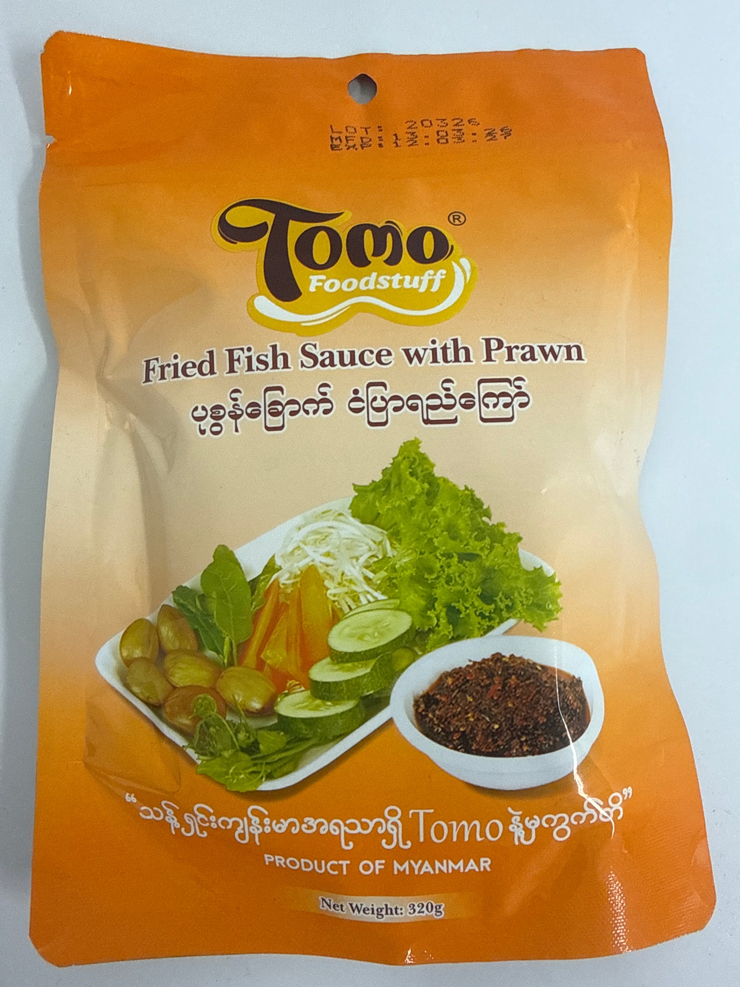 Tomo_ Fried Fish Sauce with Prawn_320g