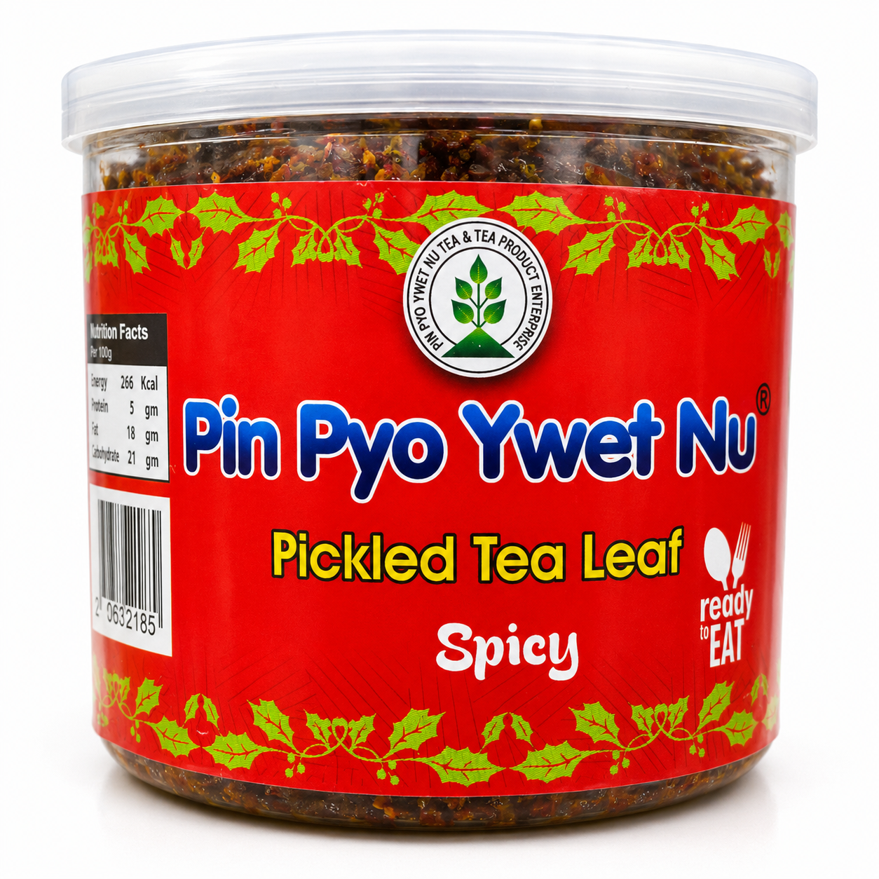 PinPyoYwetNu_Pickled Tea Leaf(Spicy)_280g