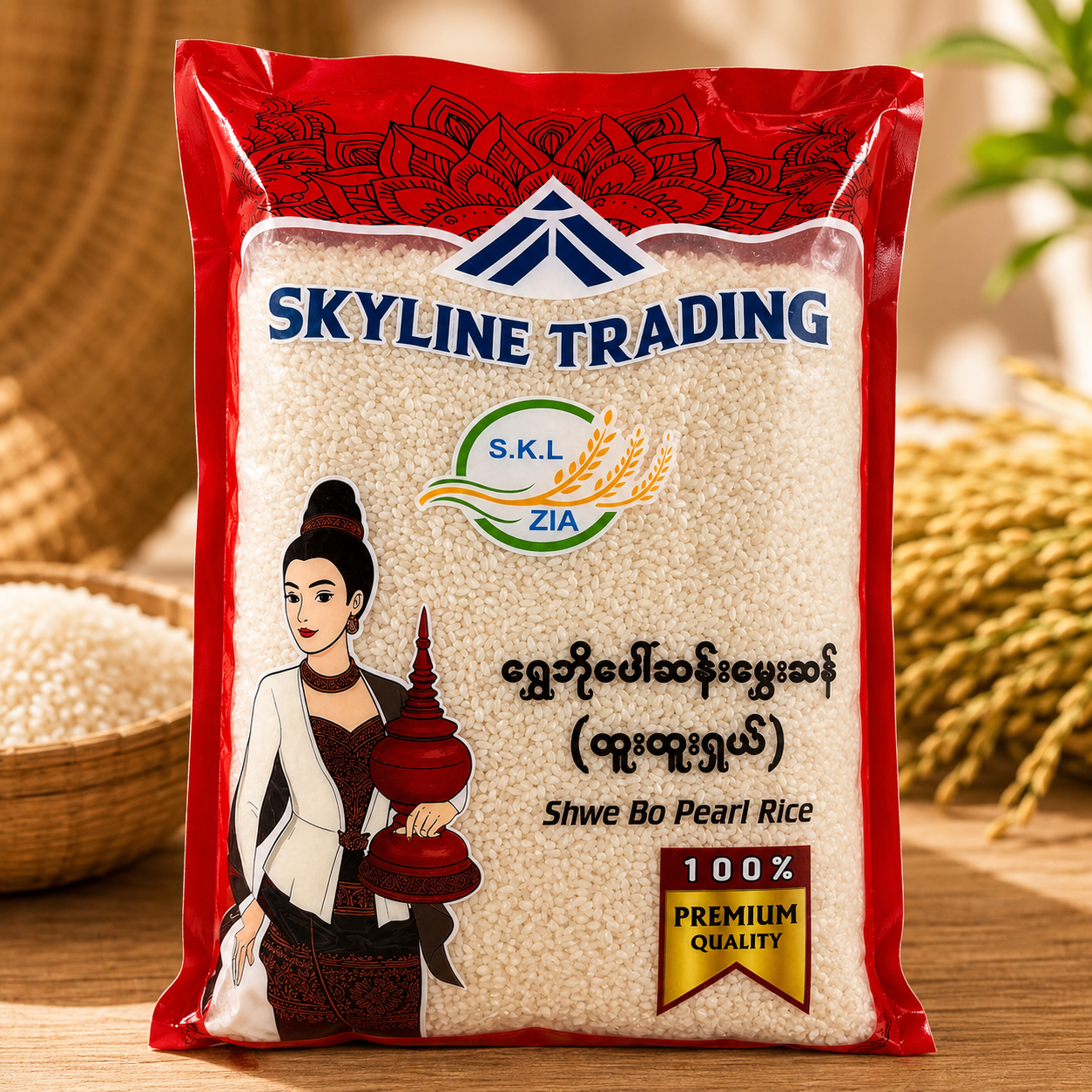 Skyline_ShweBo Pearl Rice_5kg(New)