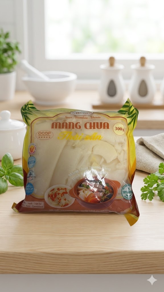 Mang Chua_Sour Bamboo Shoots_300g
