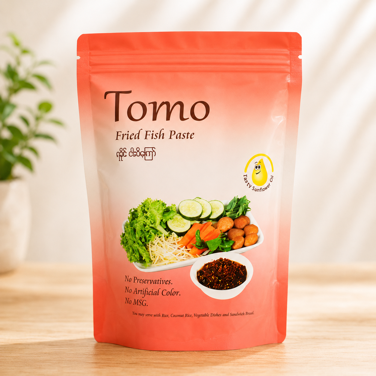 Tomo_Rakhine Fried Fish Paste_320g
