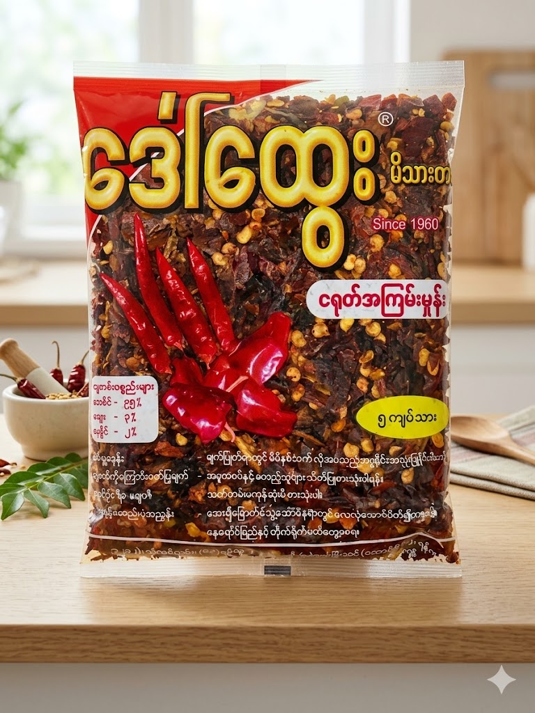 Daw Htwe_Coarse Chili Powder_80g